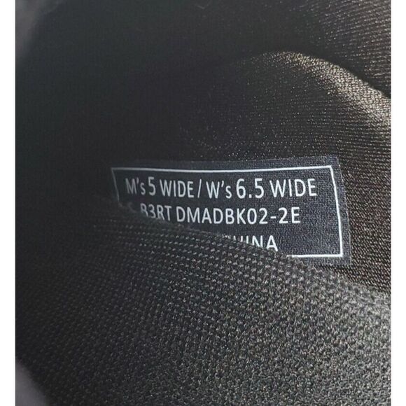 Kizik Shoes Womens 6.5‎ WIDE Madrid Eco Knit Black Sneakers Hands Free Slip On - Picture 12 of 13